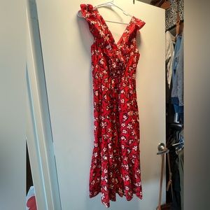 Who What Wear floral dress - size small